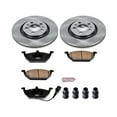 thumbnail image 3 of Power Stop Front Stock Replacement Brake Pad and Rotor Kit KOE839, 3 of 8
