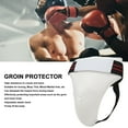 thumbnail image 3 of Groin Protector for Boxing, Adjustable Kickboxing MMA Training Muay Thai Groin Abdominal Protector, Men Jockstrap Abdominal Protector for Sparring,, 3 of 7