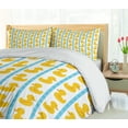 thumbnail image 5 of Ambesonne Rubber Duck Duvet Cover Sets, Blue Stripes, 2-King, White, 5 of 7