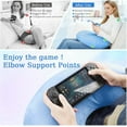 thumbnail image 2 of CJC Gaming Pillow Arm Support Pillow for Back & Arms, U-Shaped Lap Pillow for Adults Gaming, Reading, Working (Blue), 2 of 10