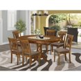 thumbnail image 2 of Atlin Designs 7-piece Table and Dining Chairs in Saddle Brown, 2 of 6