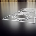 thumbnail image 5 of Ekena Millwork 23 3/8"W x 23 3/8"H x 3/8"T Large Gypsum Decorative Fretwork Wall Panels in Architectural Grade PVC, 5 of 9
