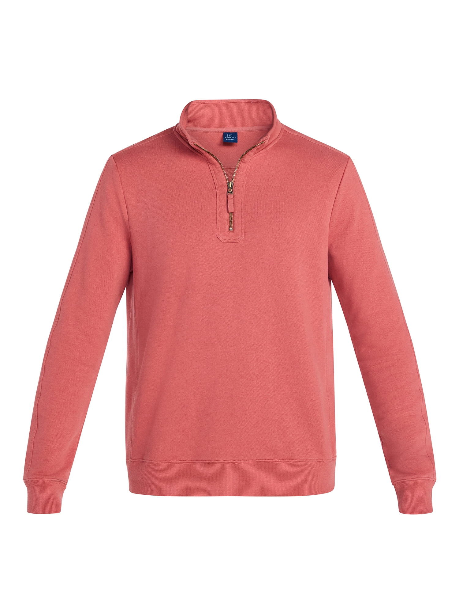 George Men's Washed Terry Quarter Zip Sweater, Sizes S-3XL