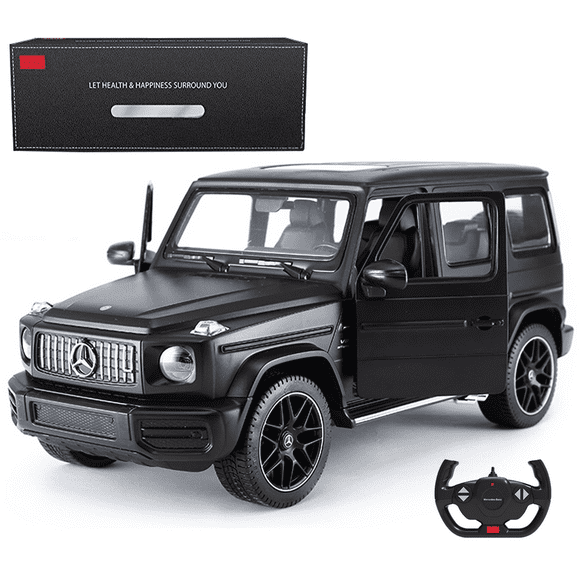 VOLTZ TOYS Licensed Mercedes-Benz AMG G63 RC Car 1:14 Scale Remote Control SUV with 2.4GHz, Open Doors & LED Lights for Kids