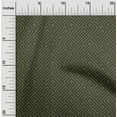 thumbnail image 1 of oneOone Cotton Silk Fabric Greek Key Geometric Print Fabric BTY 42 Inches Wide, 1 of 5