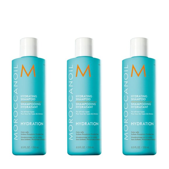 3 Pcs Shampooing Hydratant Moroccanoil 8,5 Fl Oz