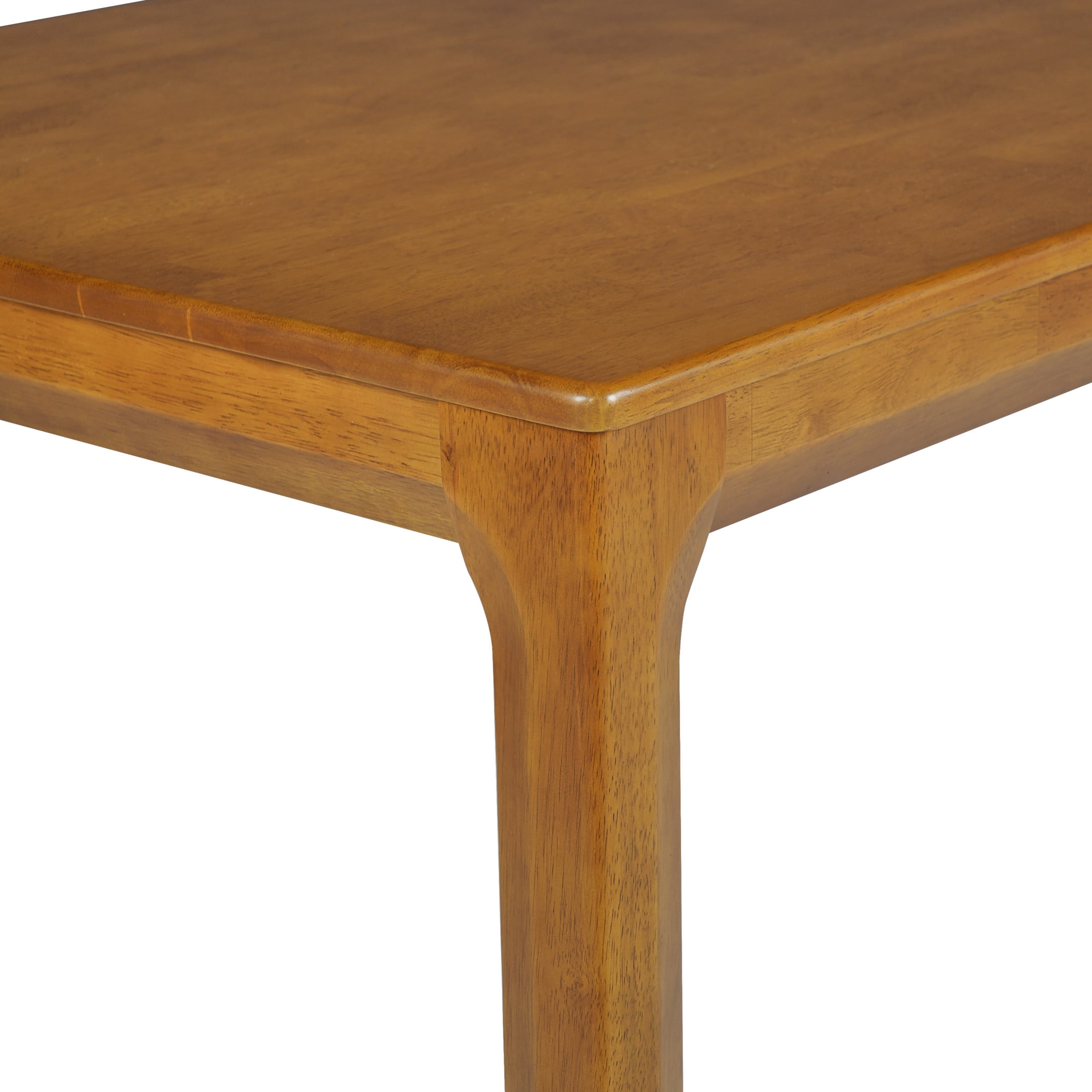 Christopher Knight Home 70" Minimalist Modern Rubberwood Rectangular Dining Table for 6-8, Walnut