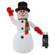 thumbnail image 1 of Modelo Muñeco Nieve Dibujos Animados Inflable Al Aire Libre Navidad (UE), 1 of 9