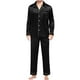 thumbnail image 1 of Conjuntos de pijama Prolriy para mujer, pijamas casuales de 2 piezas para hombre, blusa de manga larga con botones, satén de seda, ropa de dormir de dos piezas, traje, pantalón, conjuntos de pijama, 1 of 8
