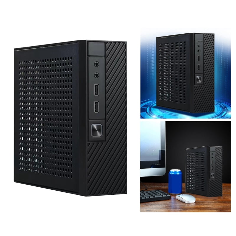 Zecic Mini-ITX for Case Home Theater Personal Computer for Case HTPC Monitoring server