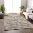 thumbnail image 2 of Addison Rugs Premium Washable Super Soft Modern Contemporary Mayfield Rug Tan - 10' x 14' - Rectangle, 2 of 5