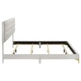 thumbnail image 6 of Kendall Upholstered Eastern King Panel Bed White, 6 of 9