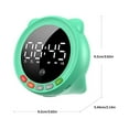 thumbnail image 3 of maskred Wireless Speaker Timing Device Space Saving Household Accessories Lightweight Multipurpose Music Player Alarm Clock White, 3 of 6