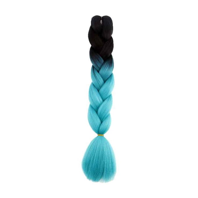 pitrice Gradient Color Women Braid Hair Large Braiding Hair Wigs High Temperature Fiber Synthetic Hair Extensions