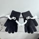 thumbnail image 1 of Guantes de Moda para Dedos, Cómodos Guantes de Invierno, Suaves y Cálidos, Transpirables y Unisex para Adultos., 1 of 2