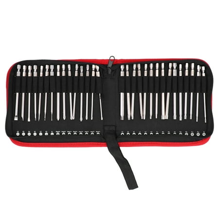 

30Pcs Screwdriver Bit Magnetic Metal Slot Star Cross Tool Set Kit with Storage Box100mm