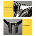 thumbnail image 4 of Carbon Fiber Car Steering Wheel Frame Trim for-BMW 3 Series E46, 4 of 5