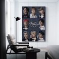 thumbnail image 3 of Poster Stray Kids Art Handsome Men's Team Room Aesthetic Poster Print Art Wall Painting Canvas Posters Gifts Modern Bedroom Decor 24x36inch(60x90cm), 3 of 6