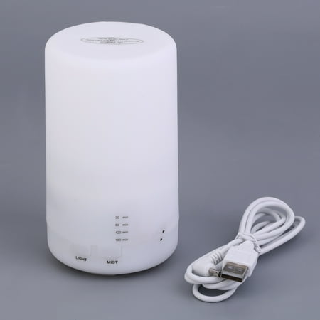 2Nd Version Essential Oil Diffuser Aroma Essential Oil Cool Mist Humidifier With Adjustable Mist Mode,Waterless Auto Shut-Off And 7 Color Led Lights Changing For Home Office Baby