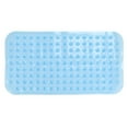 thumbnail image 4 of Alfombrilla de ducha para bañera de PVC que evita resbalones y agujeros de drenaje, alfombrilla flexible para suelo de baño, para uso doméstico o hotel, tra, 4 of 15