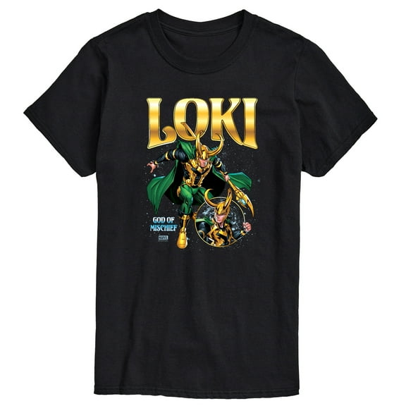 Marvel Loki - Portrait - Men's Short Sleeve Graphic T-shirt