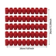 thumbnail image 3 of 5 Pack Silicone Marker Holders, 10-Slot Broad Tip Marker Organizer, Prevents Lost Lids & Dried Markers For Art Supplies, 3 of 4