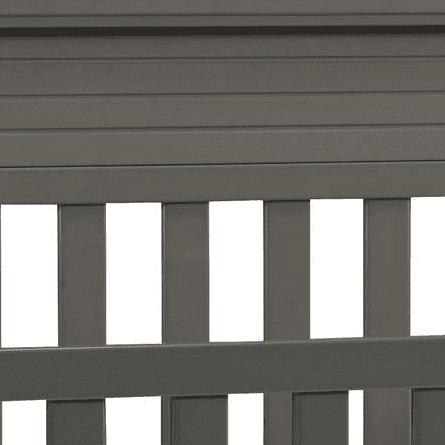 Fisher Price Newbury 4 In 1 Convertible Crib Misty Gray Walmart
