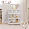 thumbnail image 3 of Dream On Me Ashton Changing Table, New Zealand Pinewood, 1 inch Mattress Pad included, White, 3 of 6