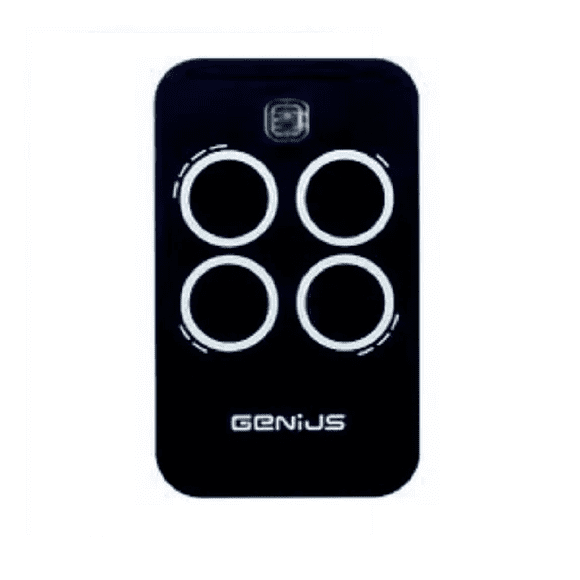 Control Genius Bravo Echo Tx4 433 Mhz Para Puerta Automatica Merik Genius Bravo Echo