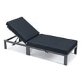 thumbnail image 4 of HomeStock Seaside Serenity Modern Aluminum Outdoor Chasie Lounge Chair with Cushions, 4 of 5
