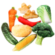 thumbnail image 5 of Juguetes para mascotas, juguete de peluche chirriante, resistente a las mordeduras, limpio, para masticar perros, juguete de entrenamiento para cachorros, hueso de plátano suave, vegetales, frutas, su, 5 of 5