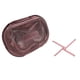 thumbnail image 1 of Seitruly Estuche portátil, caja de almacenamiento de tirantes, protector bucal, sello de plástico transparente con soporte de partición para cuidado de los oídos Rosa L, 1 of 6
