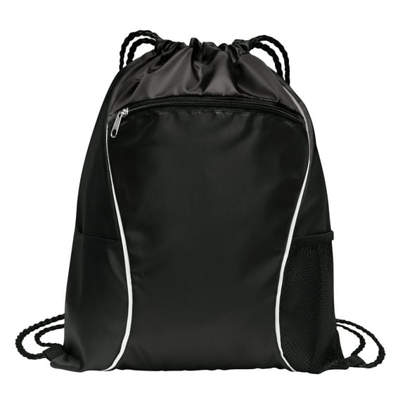 Fast Break Polyester Cinch Pack Black