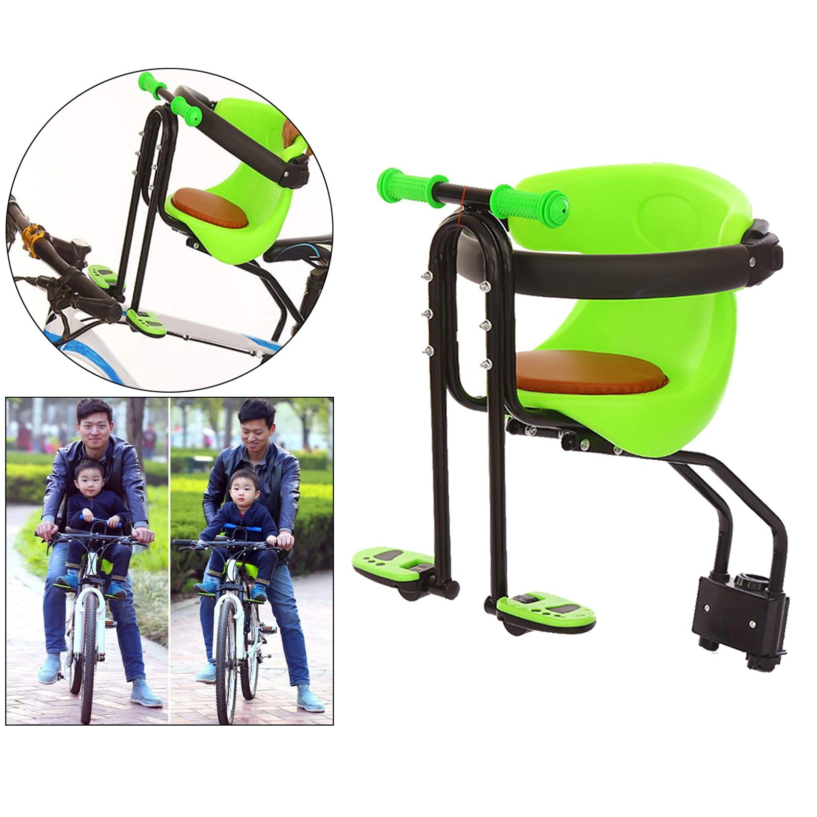 Ximing Seat for Kids Child Children Infant Toddler Front Mount Baby Carrier Seat Bike Carrier with Handrail for Adult Bike Attachment Walmart
