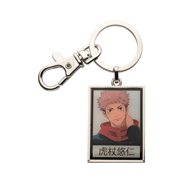 Jujutsu Kaisen Yuji Itadori Black and White Keychain
