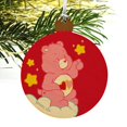 thumbnail image 4 of Care Bears Love-A-Lot Bear Wood Christmas Tree Holiday Ornament, 4 of 6