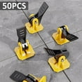 thumbnail image 3 of 50 Pcs Tile Leveling System Kit Tile Leveler Adjuster Reusable Tile Leveler, 3 of 5
