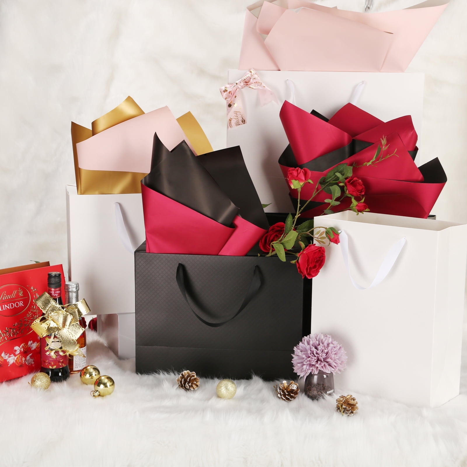 Buy packhome 12 extra large gift bags 16x6x12 inches luxury large gift