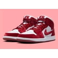 thumbnail image 1 of Ni - ke Air Jordan 1 Mid SE Women Sz 8.5 White/Team Red-Black-White FZ3334-100 Faat Ship, 1 of 5