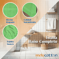 thumbnail image 5 of Toalla Baño Completo colores varios, 150x80cm - 620gr Suave Y Absorbente- Cenefa Bordada - NARANJA 3, 5 of 5