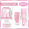 thumbnail image 2 of Kit de accesorios de voleibol Gosodeny de 6 piezas con rodilleras y mangas para brazos, 2 of 7