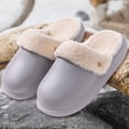 thumbnail image 3 of Pantufla Hombres Mujeres Parejas Zapatillas Impermeables Zapatos de Algodón para el Hogar Almohadilla Extraíble para el Invierno DQrwqpou Tenis De Mujer Tenis De Hombre, 3 of 4