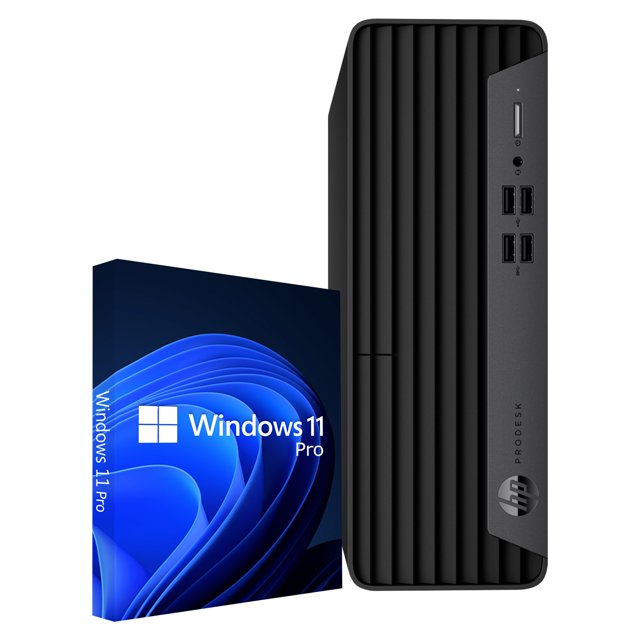 HP Computer ProDesk 400 G7 SFF Windows 11 Pro Ordinateur de Bureau / Intel Hexa-Core i7 / 16 Go de RAM DDR4 / SSD NVMe 512 Go / Wi-Fi - Remis à Neuf