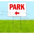 thumbnail image 1 of Park Left (18" x 24") Yard Sign, Includes Metal Step Stake, 1 of 6
