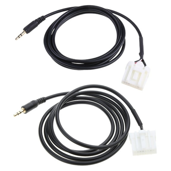 3.5mm Aux Cable Audio Jack Auxiliary Input Adapter Cord for Mazda 2 3 5 6 Headphone Car Home Stereos Speaker
