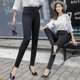 thumbnail image 1 of Nuevos Pantalones Ajustados Elásticos para Mujer, con leggings para Exterior, Pantalones de Cintura Alta, leggings Negros, Pantalones Casuales, 1 of 9