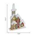 thumbnail image 3 of Led Snow Covered Wooden Glitter Church, 3 of 3