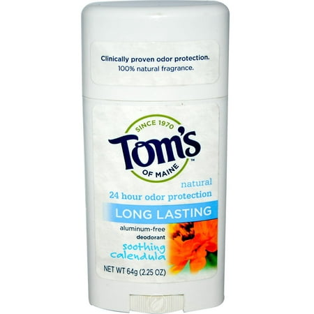 Tom'S Of Maine Deodorant Stick Calendula-Sensitive Skin 2.25 Ounce, Pack of