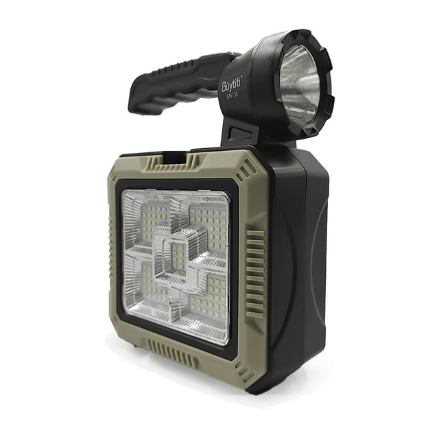 Linterna LED Portátil Eléctrica con Panel Solar Beautifull Home Incluye Set de Herramientas
