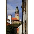 thumbnail image 2 of Flaherty, Dennis 13x18 Gold Ornate Wood Framed with Double Matting Museum Art Print Titled - Czech Republic, Cesky Krumlov and Chateau tower, 2 of 4